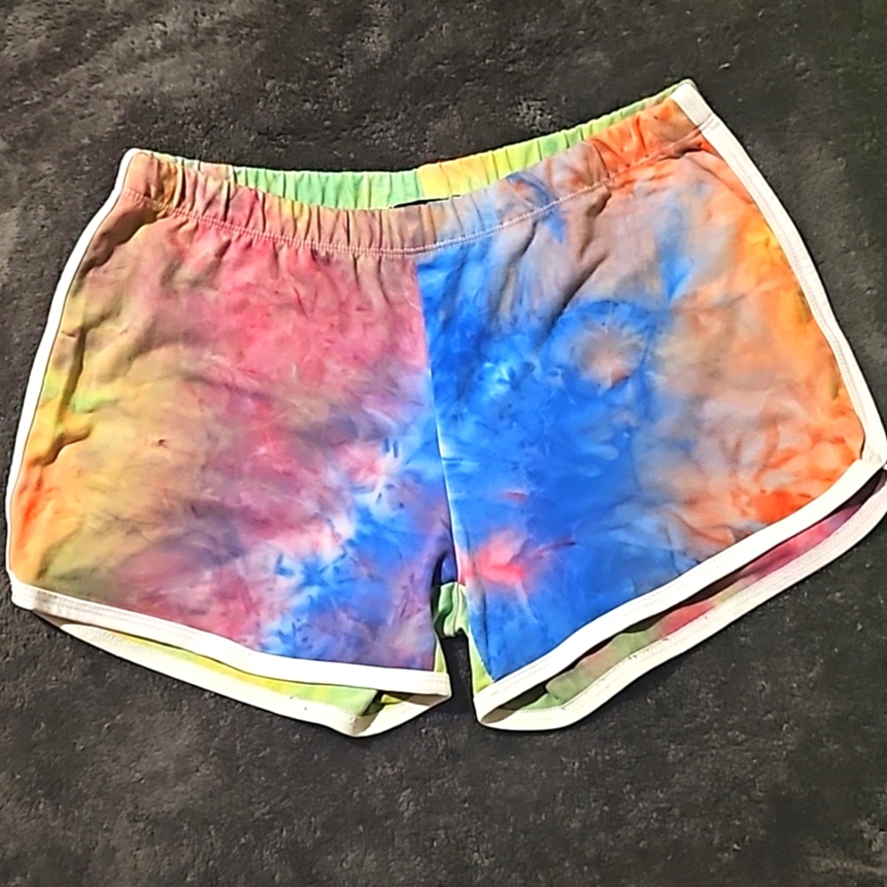 Tie-Dye Dolphin Shorts